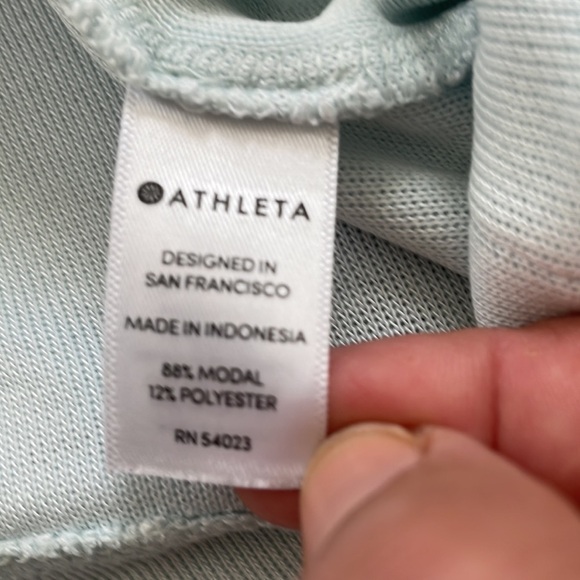 Athleta Serenity V Back Soft Yoga Tank - Picture 7 of 7